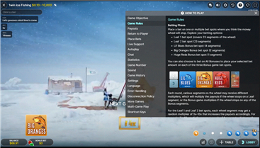 Ice Fishing regole di gioco screenshot